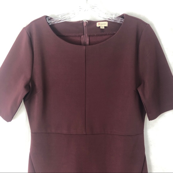 Cremieux Elda Eggplant Sheath Dress Size S - Picture 3 of 5